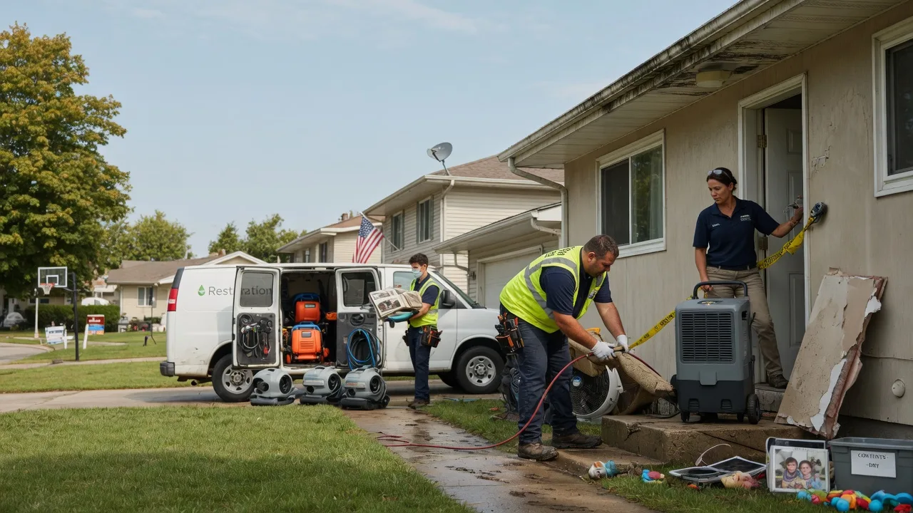 Water Damage Restoration in Huntingtown, MD near me